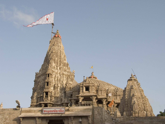 Dwarkadheesh Temple at Dwarka, Gujarat